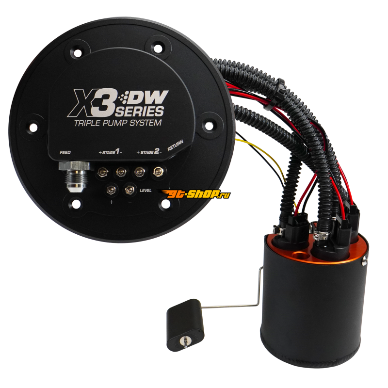 DeatschWerks 9-437-7034 DW X3 Fuel Pump Module Kit