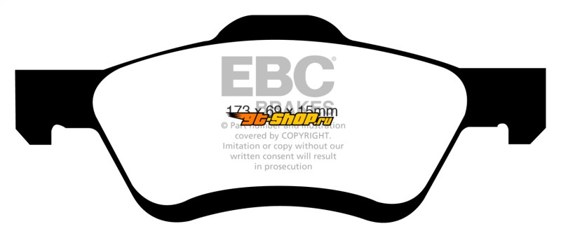 EBC Greenstuff Brake Pad Sets EBC DP61709