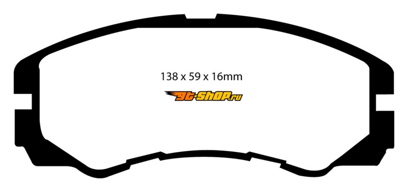 EBC Greenstuff Brake Pad Sets EBC DP6973