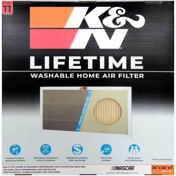 KN HVAC Filters K&N Engineering HVC-12424
