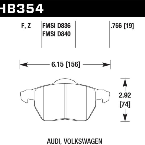 Hawk Performance HB354Z.756A