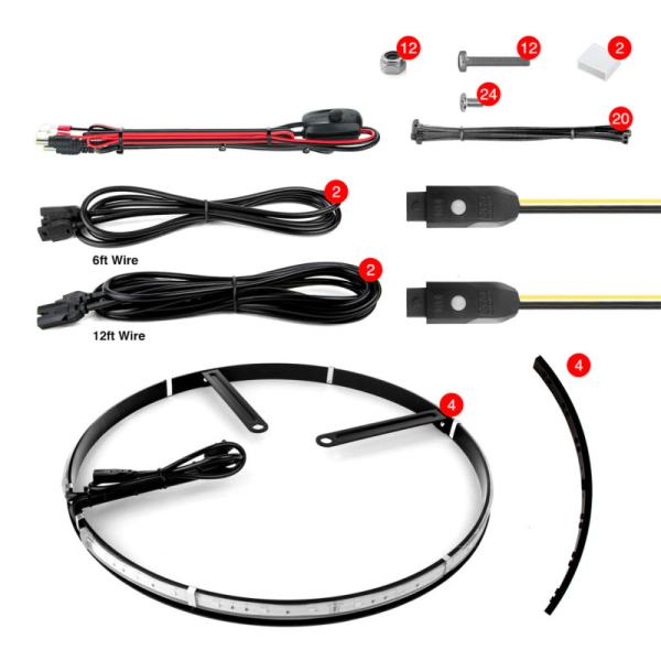 XKGLOW XK-WHEEL-KIT-AD-DM