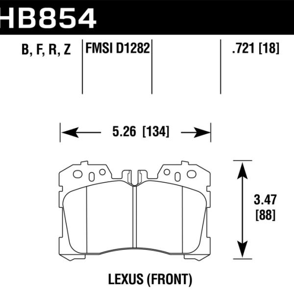 Hawk Performance HB854F.721