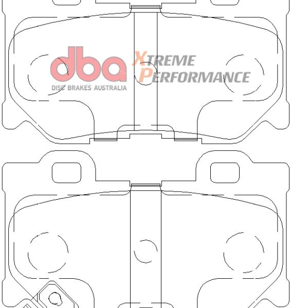DBA XP Performance Brake Pads DBA DB2401XP