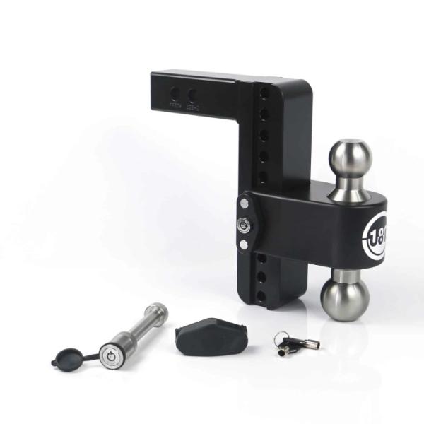 WEI 180 Hitch - Black Cerakote Weigh Safe LTB8-2-KA-CER-BLA