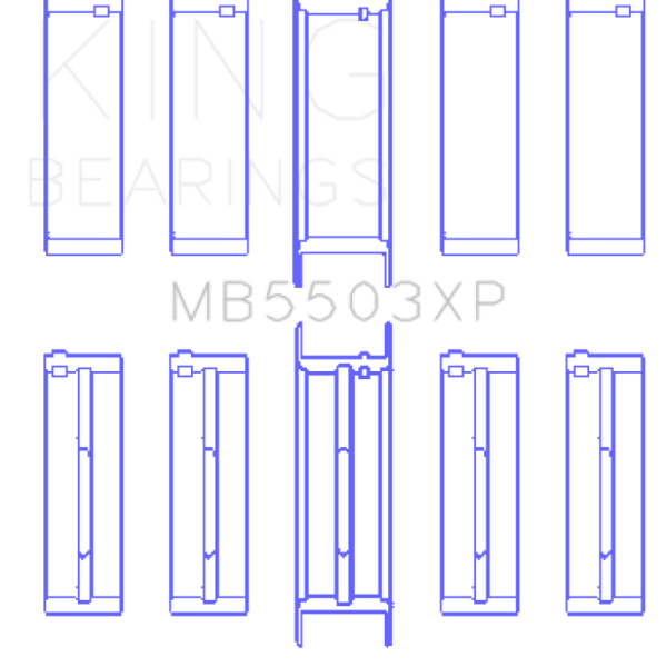 King Engine Bearings MB5503XPSTDX