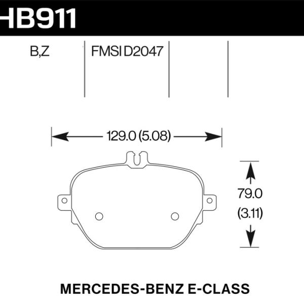 Hawk Performance HB911B.654
