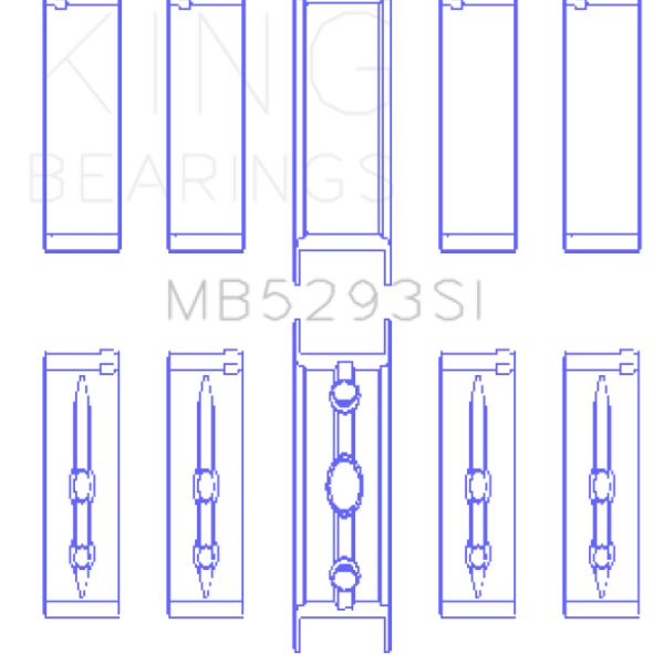 KING Main Bearings King Engine Bearings MB5293SI010