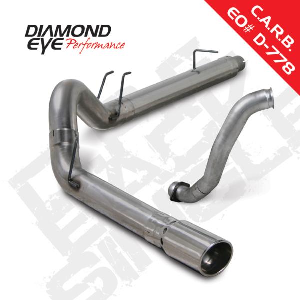 DEP DPF Back Exhaust Kit SS Diamond Eye Performance K5371S