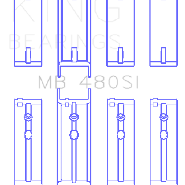 King Engine Bearings MB480si