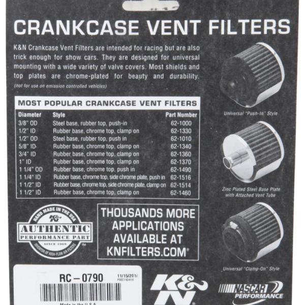 KN Universal Air Filter K&N Engineering RC-0790