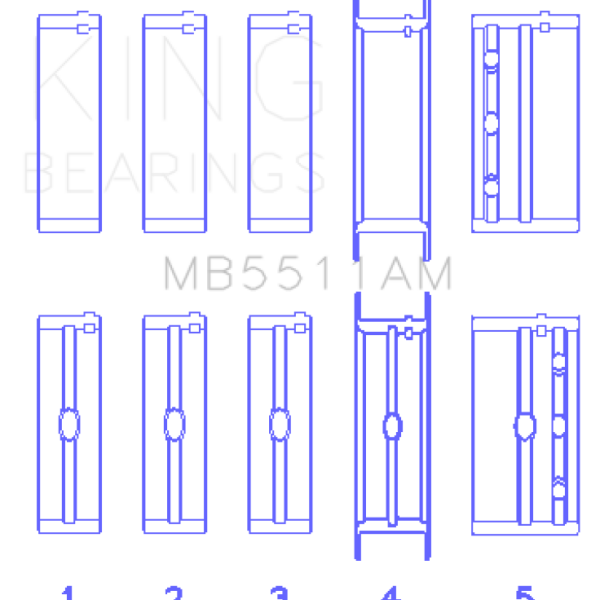 King Engine Bearings MB5511AM