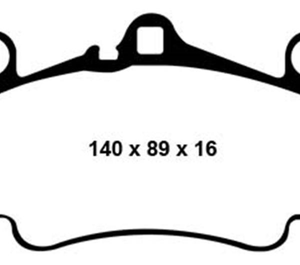 EBC Yellowstuff Brake Pad Sets EBC DP41515R