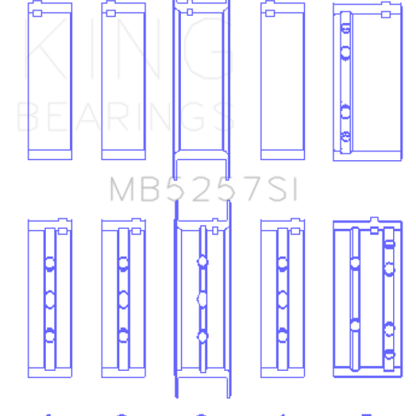 King Engine Bearings MB5257SI.026