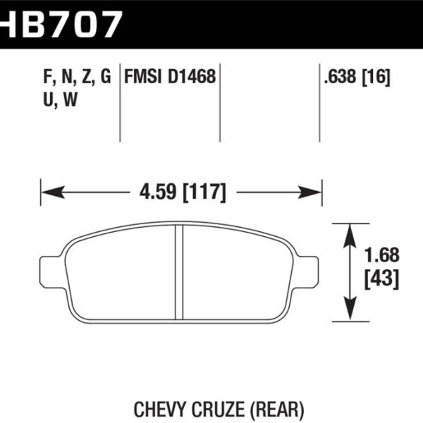 Hawk Performance HB707Z.638