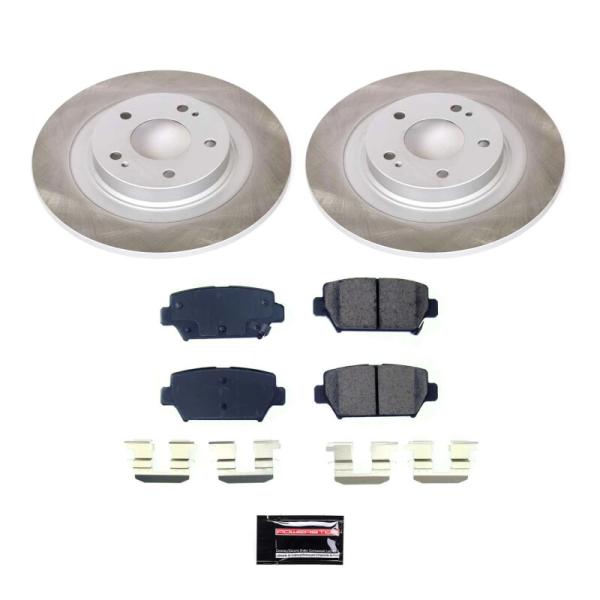 PSB Semi-Coated Rotor Kits PowerStop SC8434