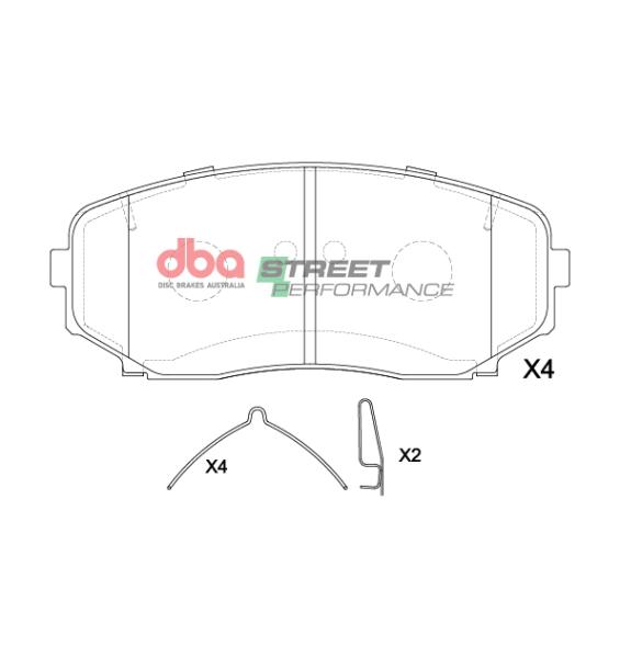DBA SP Performance Brake Pads DBA DB15252SP