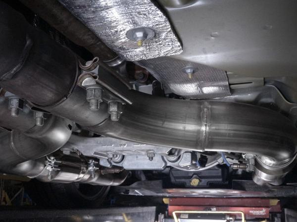 SSW Long Tube Headers Stainless Works GT350HCAT