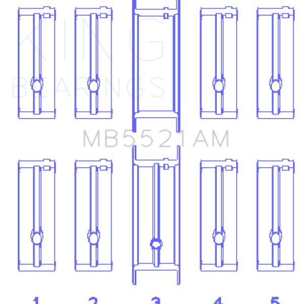 King Engine Bearings MB5521AM0.25