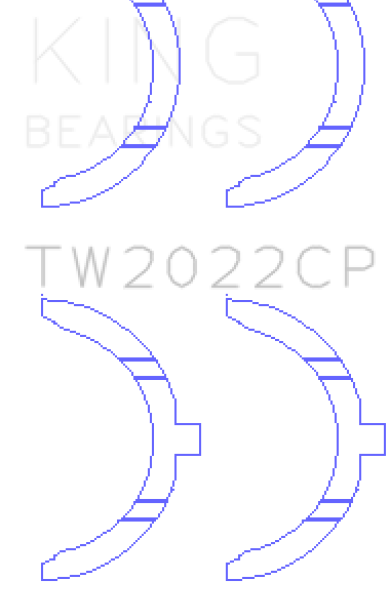 KING Thrust Washers King Engine Bearings TW2022CP