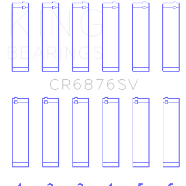King Engine Bearings CR6876SV