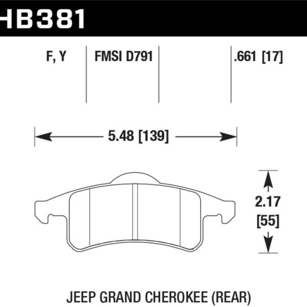 Hawk Performance HB381Y.661