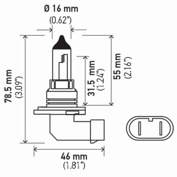 Hella 9006P50TB