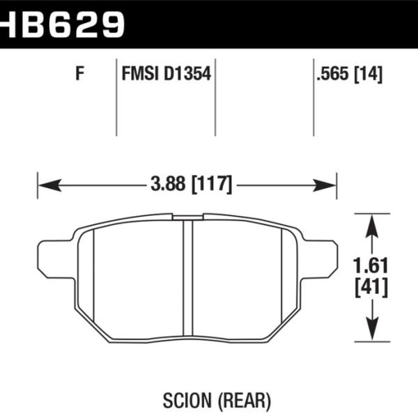 Hawk Performance HB629F.565