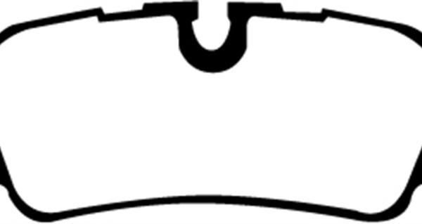 EBC Greenstuff Brake Pad Sets EBC DP61542
