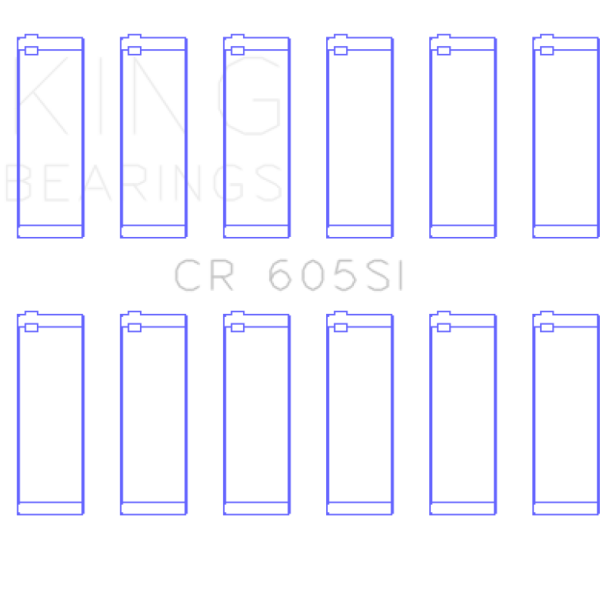 KING Rod Bearings King Engine Bearings CR605SI0.75
