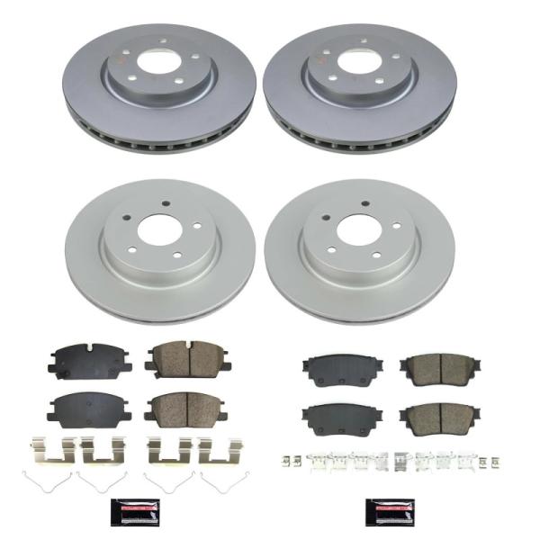 PSB Z17 Evolution Coated Kit PowerStop CRK8816