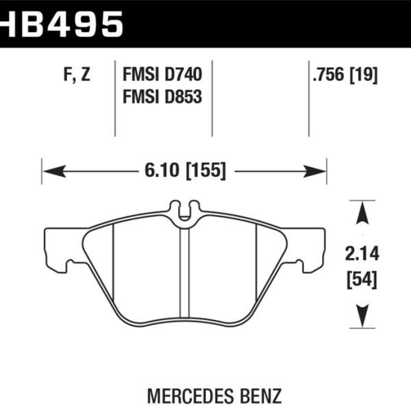 Hawk Performance HB495Z.756