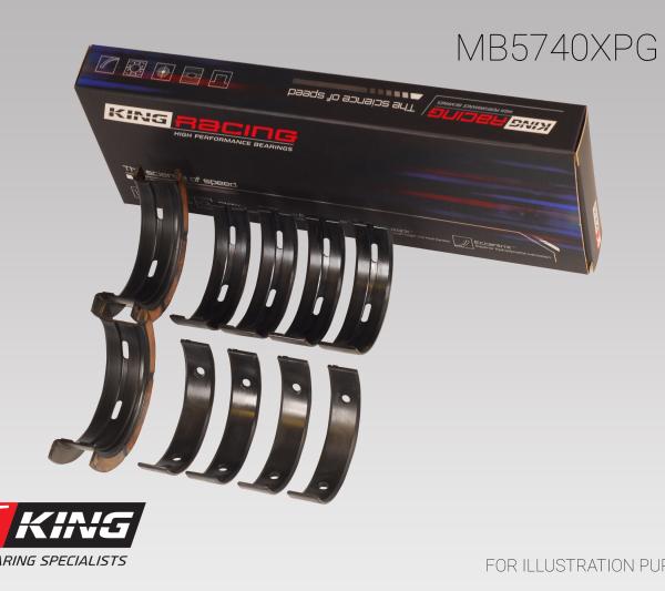 KING Main Bearings King Engine Bearings MB5740XPG0.25