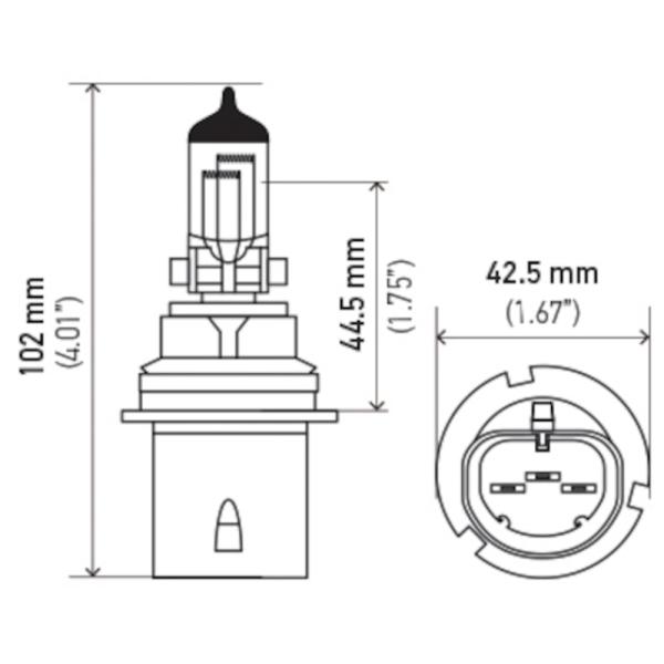 Hella 9004LL