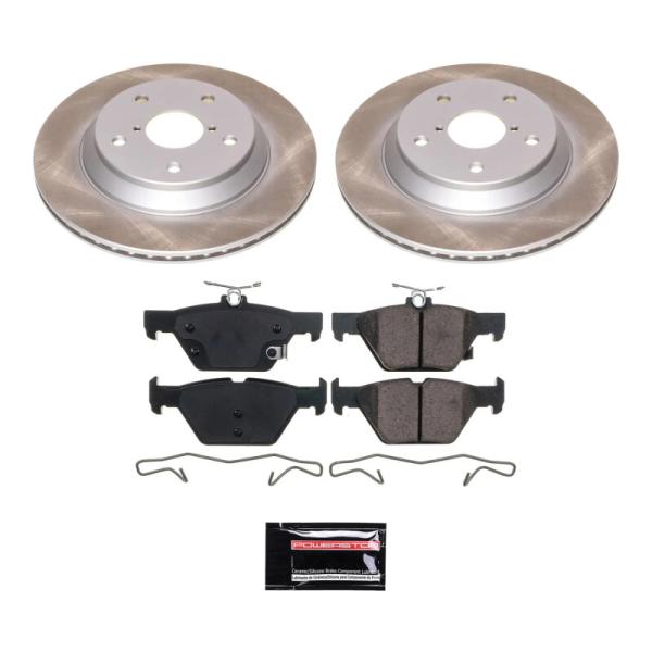 PSB Semi-Coated Rotor Kits PowerStop SC8495