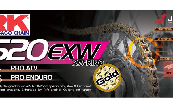 RK Chain GB520EXW-114