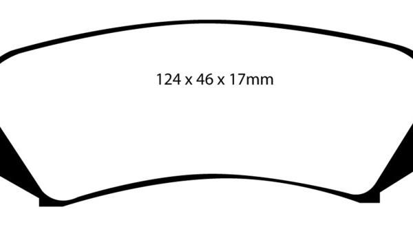 EBC Yellowstuff Brake Pad Sets EBC DP41282R