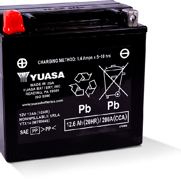 Yuasa Battery YUAM7RH4S