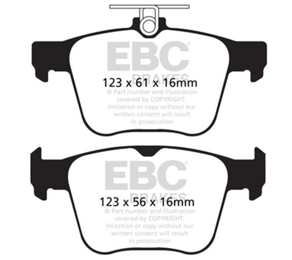 EBC Yellowstuff Brake Pad Sets EBC DP42173R