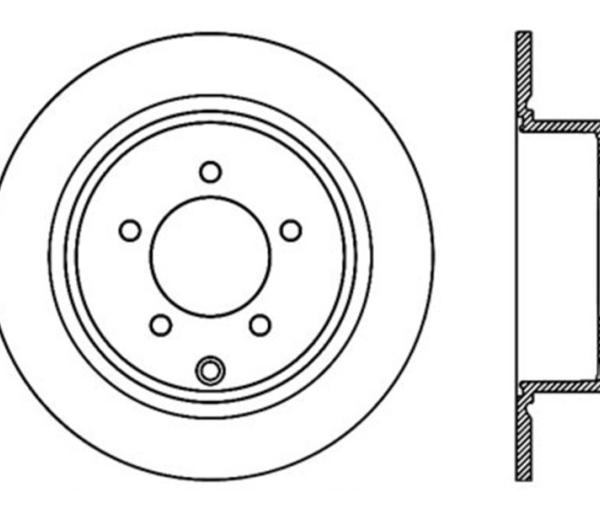 ST Slot & Drill Brake Rotors Stoptech 127.63069L