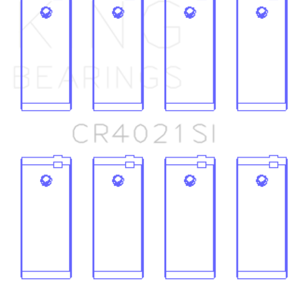 KING Connecting Rod Bearings King Engine Bearings CR4021SI0.5