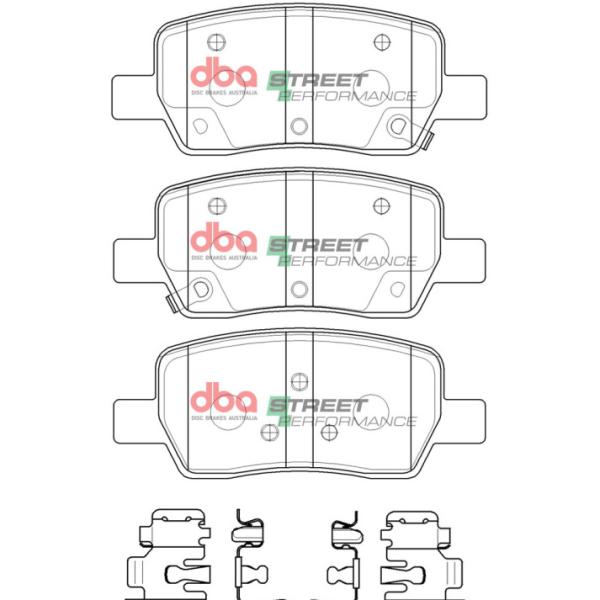 DBA SP Performance Brake Pads DBA DB15072SP