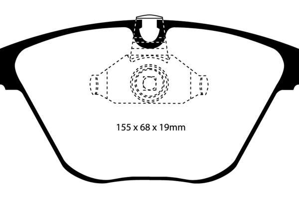 EBC Bluestuff Brake Pad Sets EBC DP51449NDX