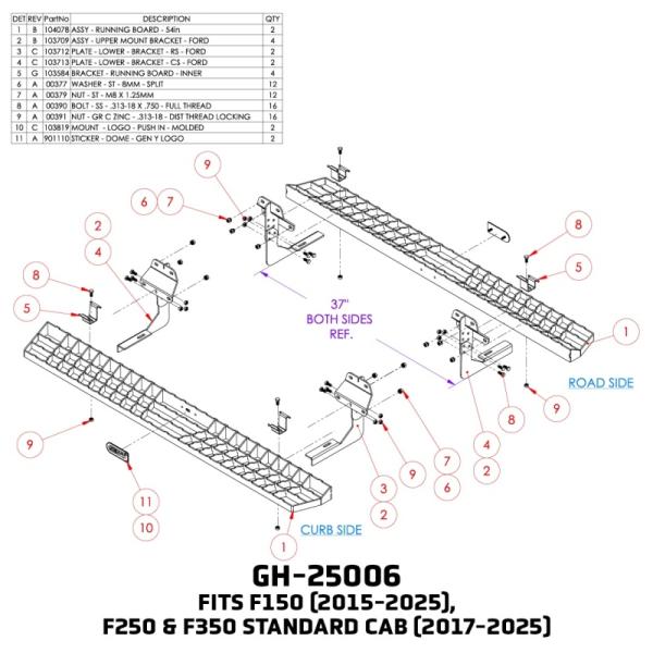 GEN-Y Hitch GH-25006