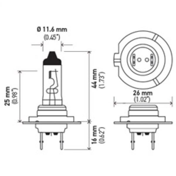 Hella H7 100W