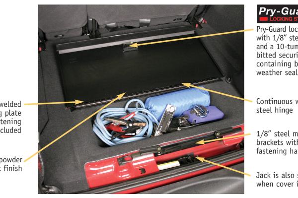 TFY Cubby Cover Tuffy Products 143-01
