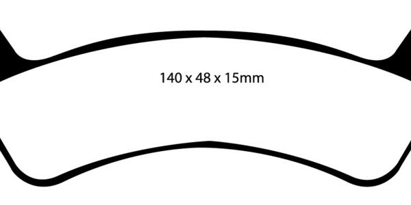 EBC Greenstuff Brake Pad Sets EBC DP61130