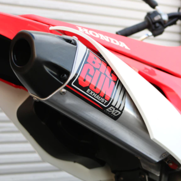 BIG EXO Aluminum MX Slip Ons Big Gun 13-14552