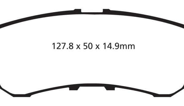 EBC Yellowstuff Brake Pad Sets EBC DP41876R