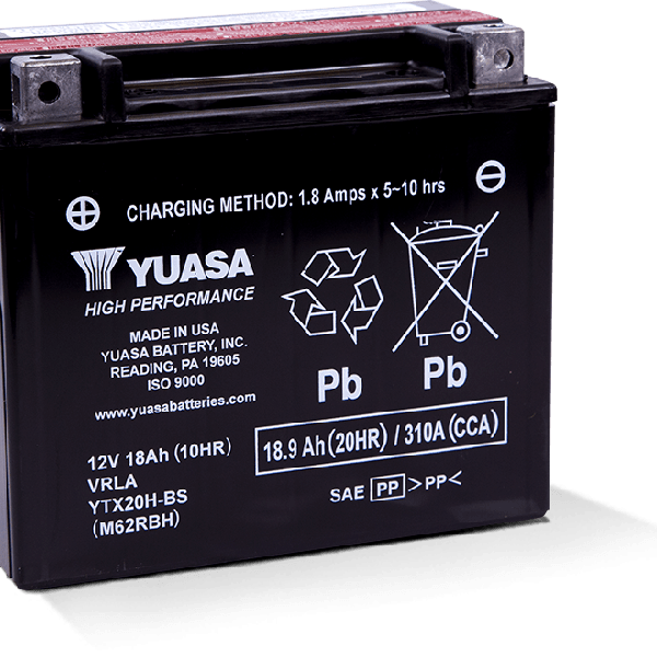 Yuasa Battery YUAM62RBH